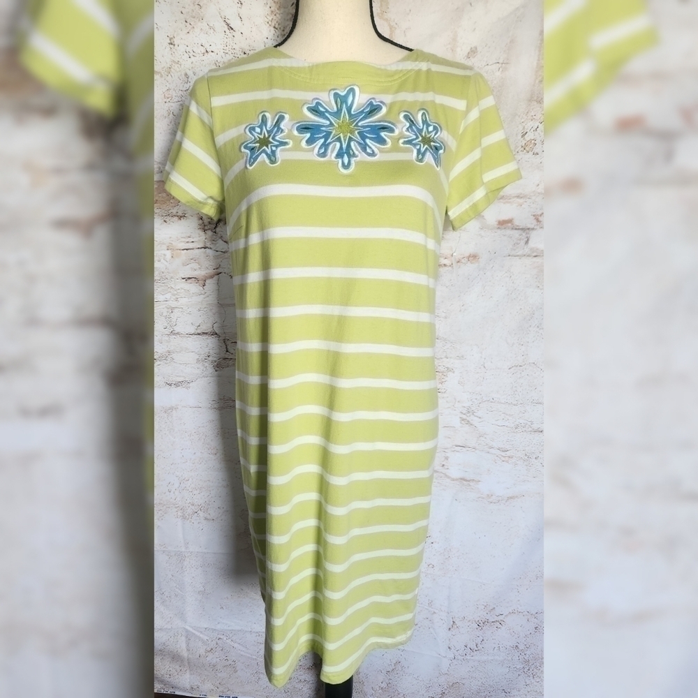 Vintage Bob Mackie Wearable Art shirt dress Sz S
